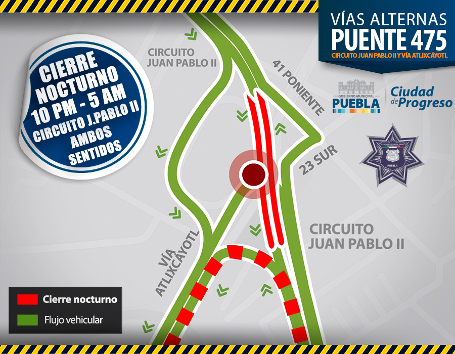Vias Alternas Puente 475